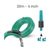 Bundle | 20m Heavy Duty PVC Hose + Sprayer + Connectors