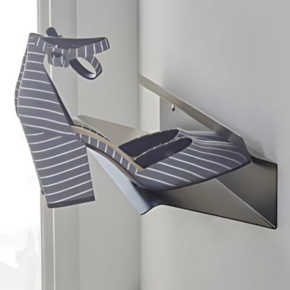 Floating Iron Shoe Rack