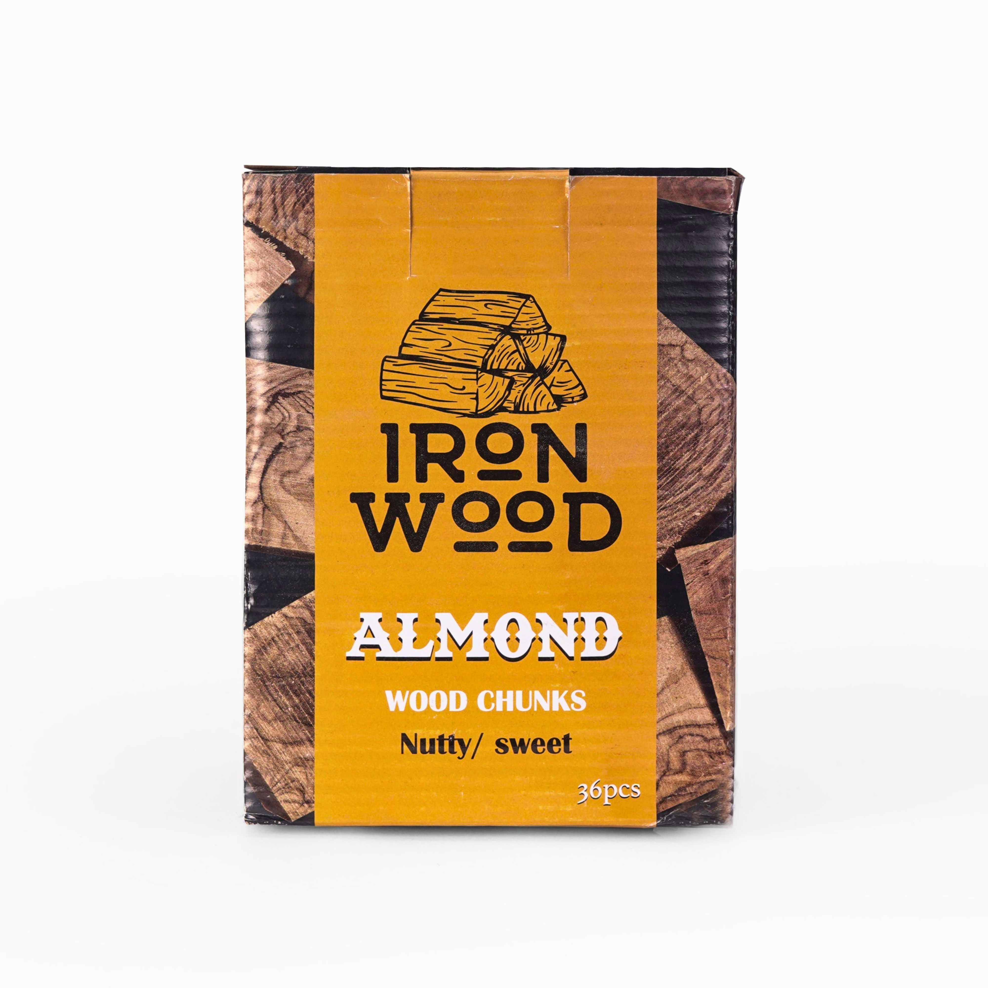 Almond Wood Chunks | 36 Pieces