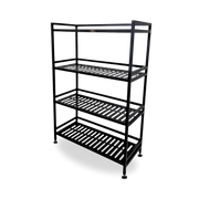 Ridge | 4-Tier Wide Iron Rack