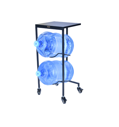 WaterRack Lite | 2-Tier with MDF Shelf, Wheels & Brakes