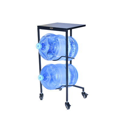 2-Tier WaterRack™ Lite with MDF Shelf, Wheels & Brakes