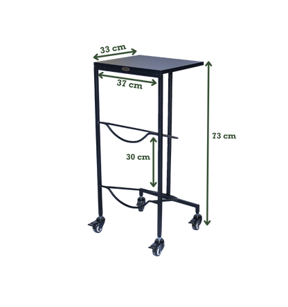 2-Tier WaterRack™ Lite with MDF Shelf, Wheels & Brakes
