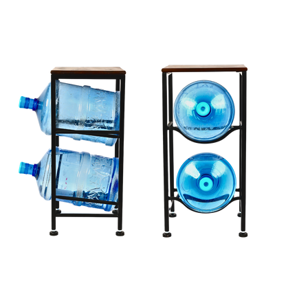 2-Tier WaterRack™ Premium with Natural Wood Shelf