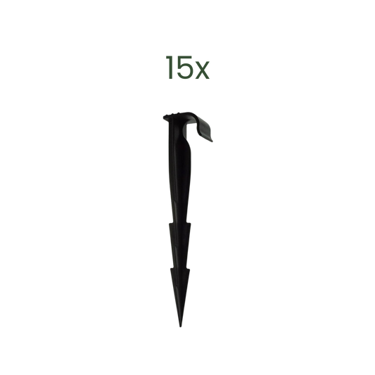 15x Drip Hose Ground Stakes