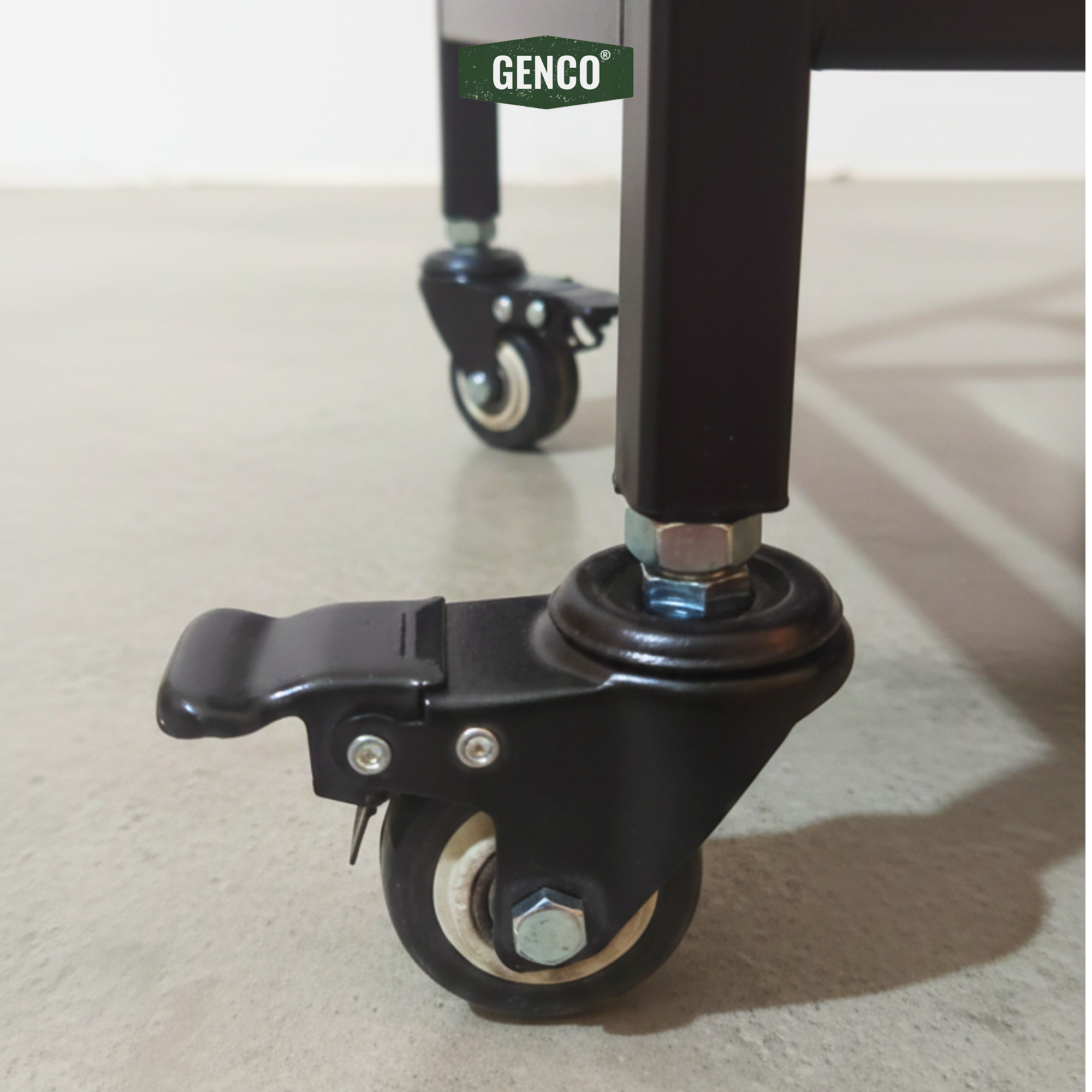 WaterRack EasyFlow | 2-Tier with Wheels & Brakes + 2x Water Jug Valve