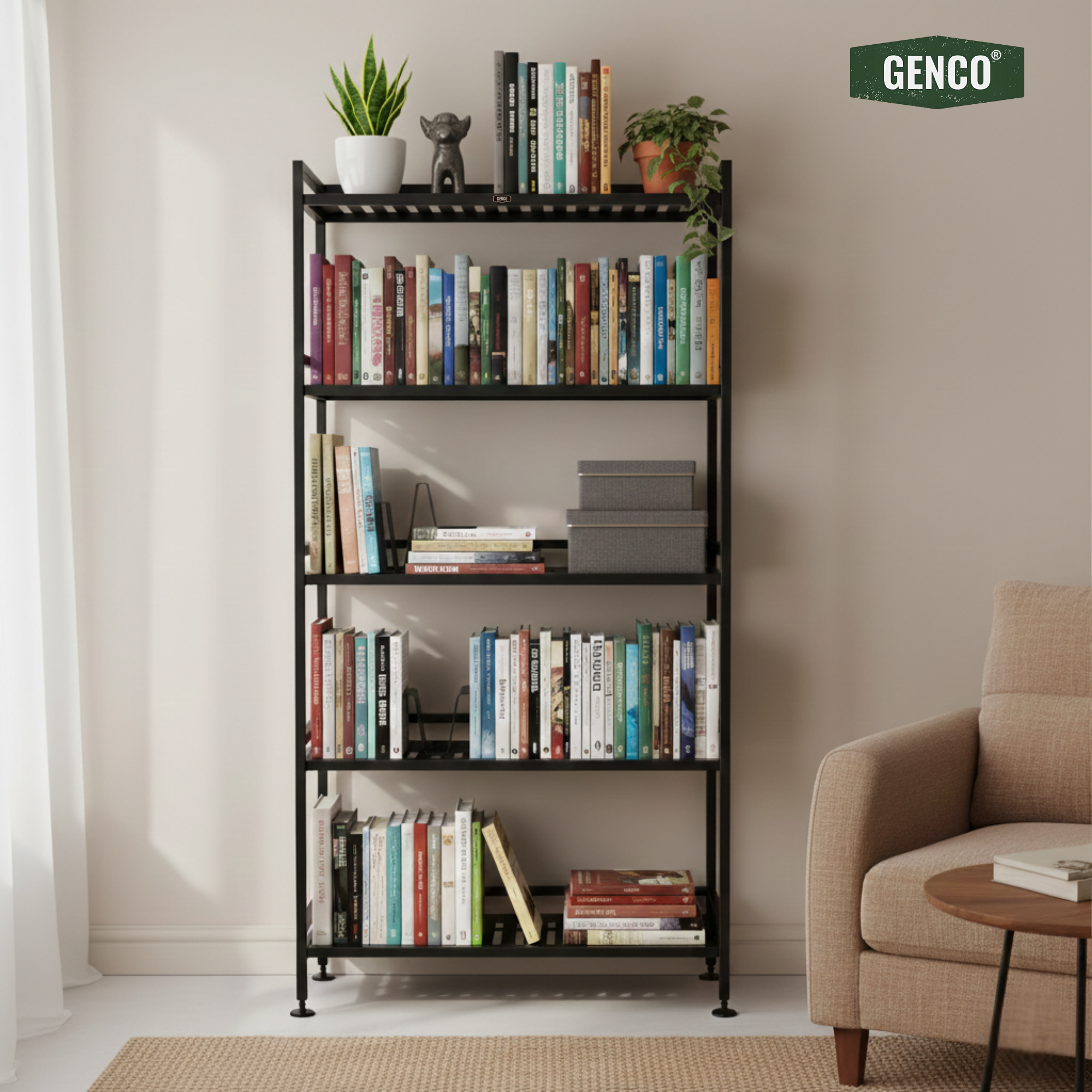 Ridge | 5-Tier Wide Iron Rack