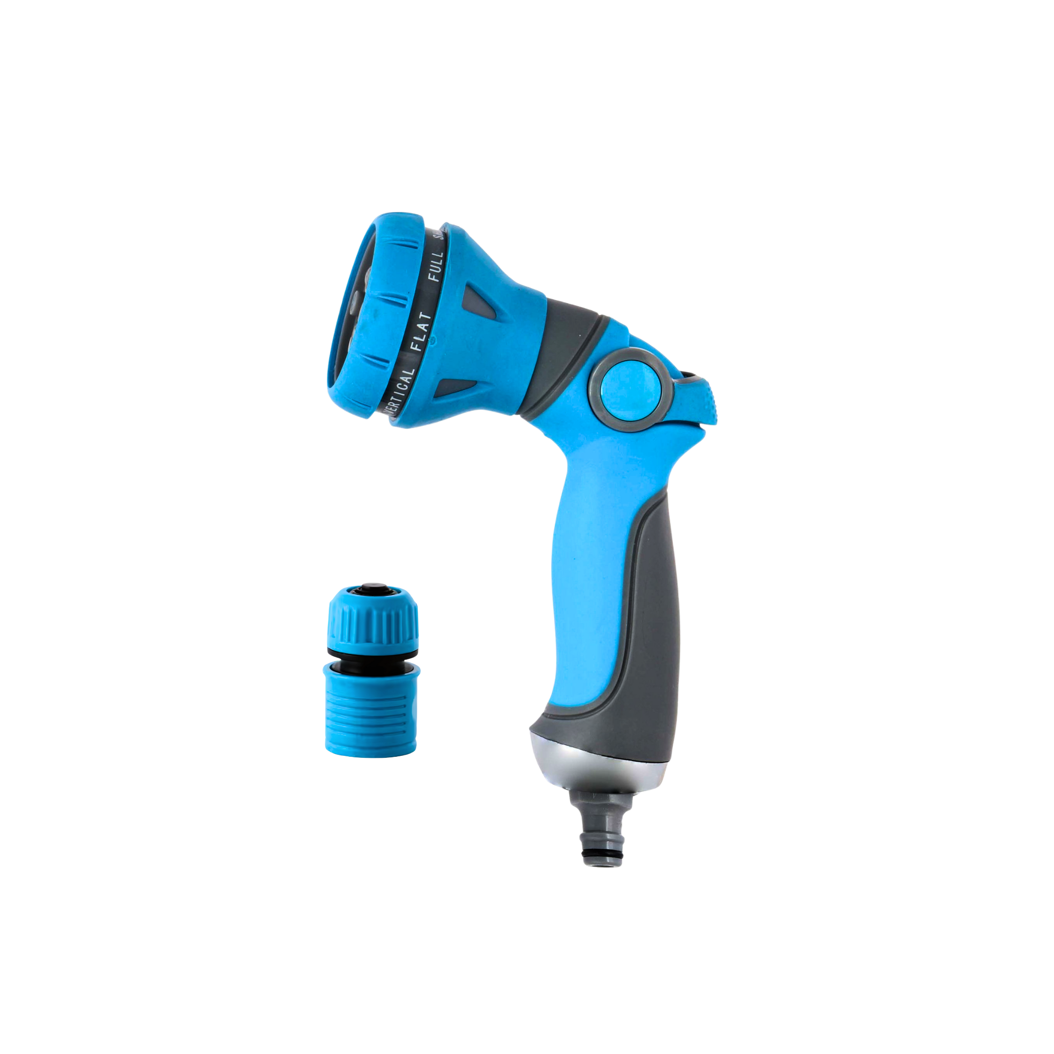Heavy-Duty 8 Modes Garden Sprayer + 1 Connector 1/2 Inch