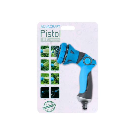 Heavy-Duty 8 Modes Garden Sprayer + 1 Connector 1/2 Inch