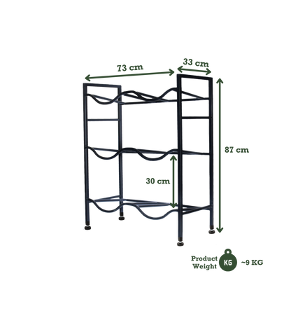Dual 3-Tier WaterRack™ Premium
