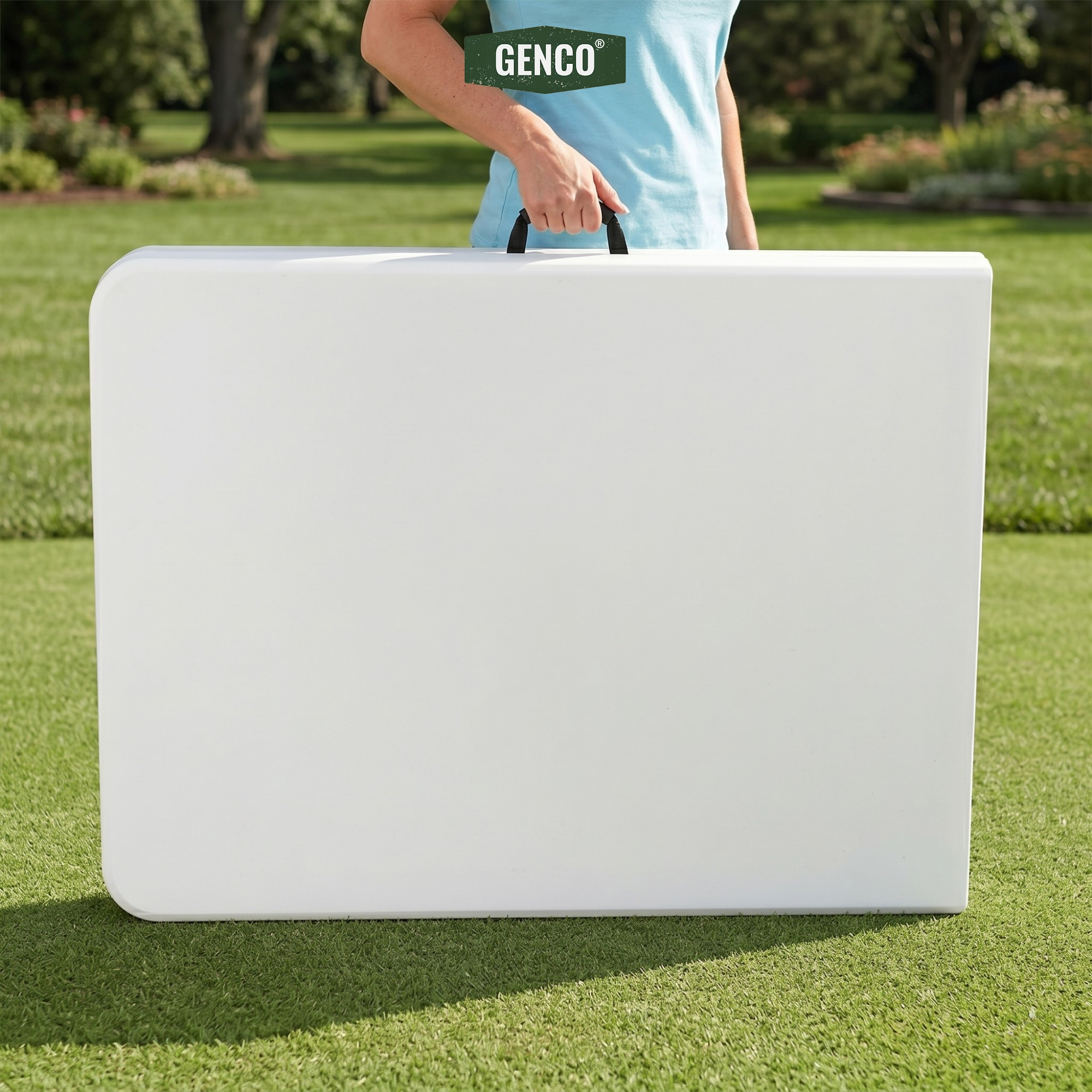 244x75cm Heavy-Duty Portable Folding Table