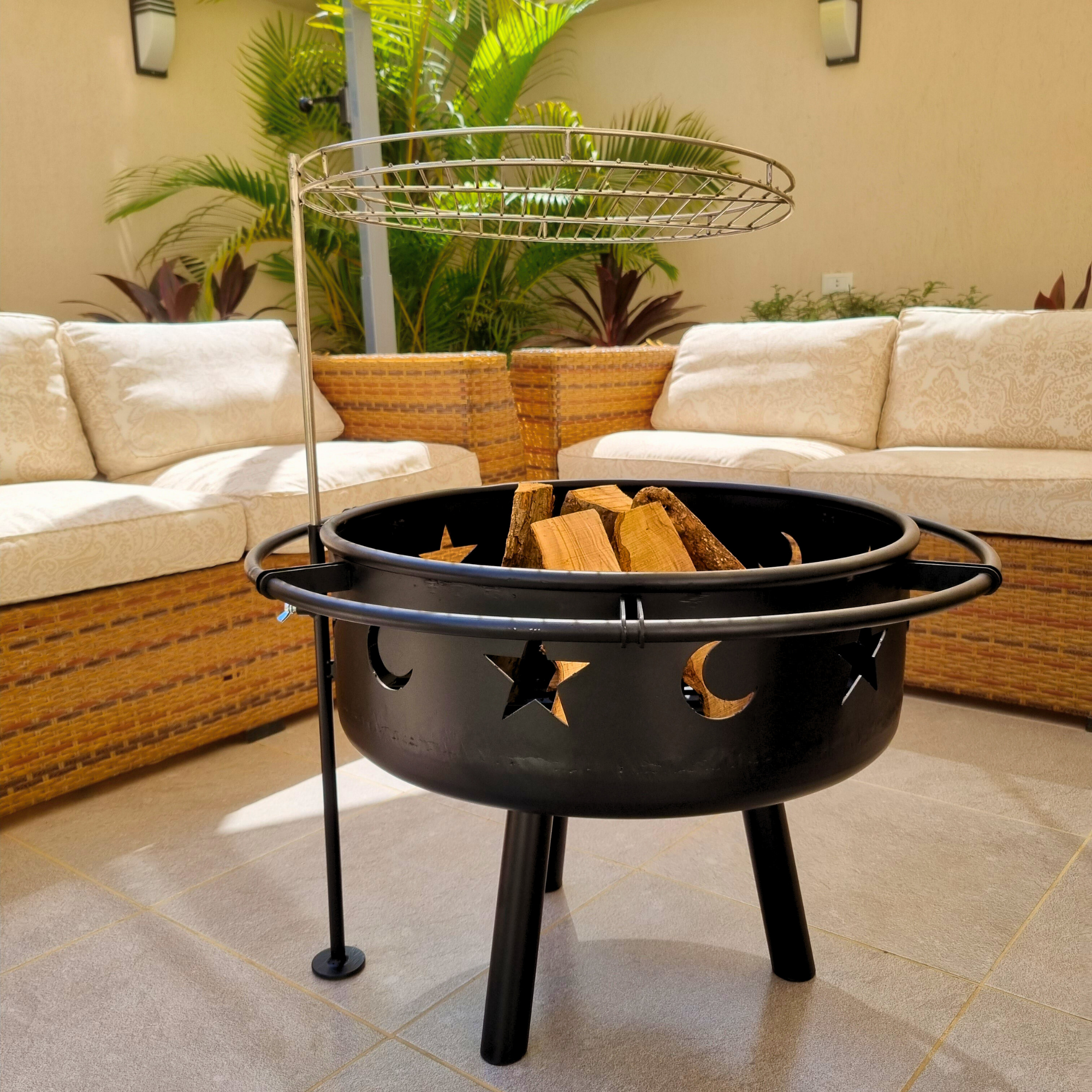 Cookerz | Night Fire Pit & Grill