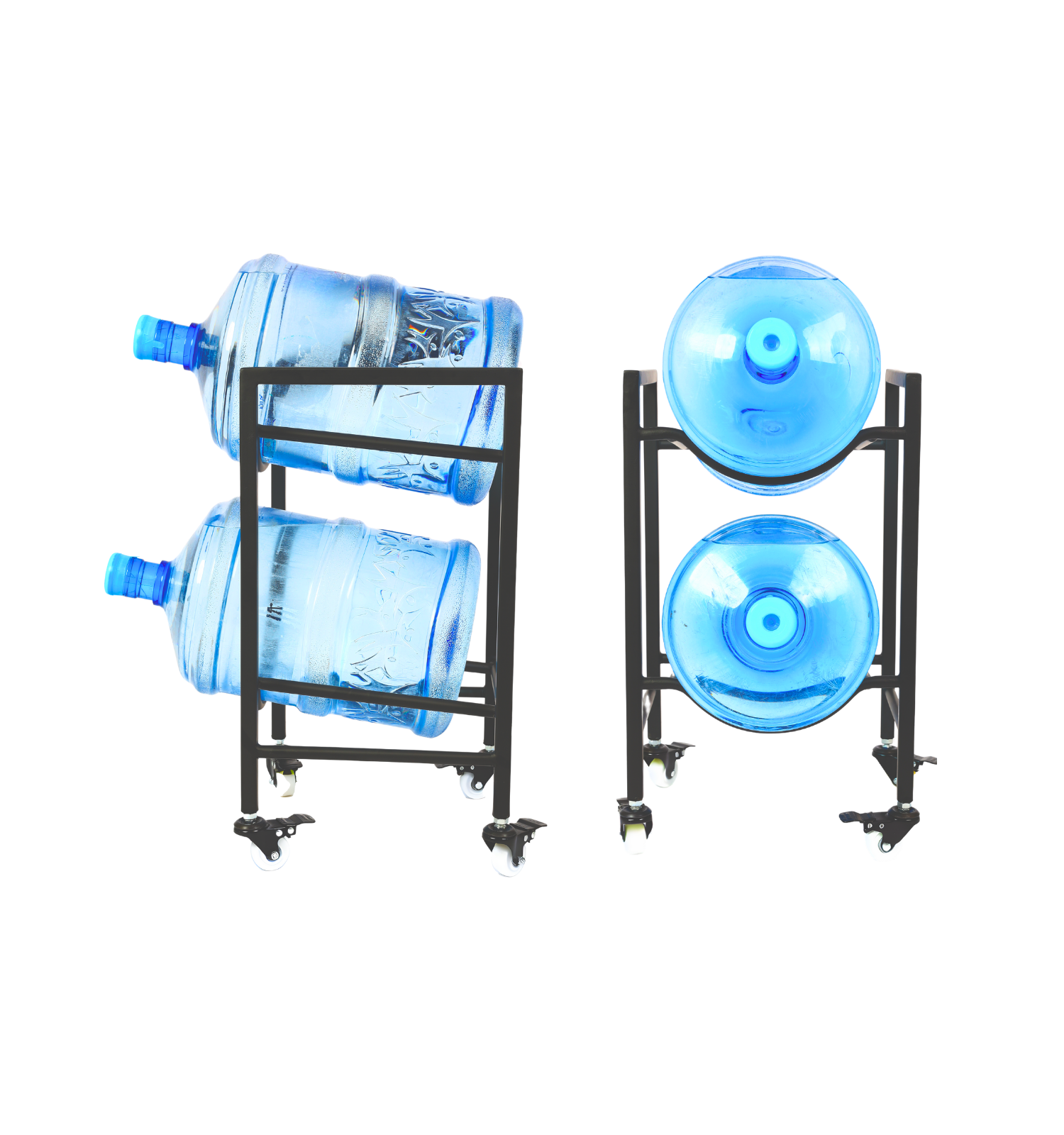 WaterRack Premium | 2-Tier with Wheels & Brakes
