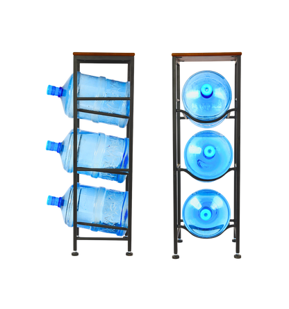 3-Tier WaterRack™ Premium with Natural Wood Shelf