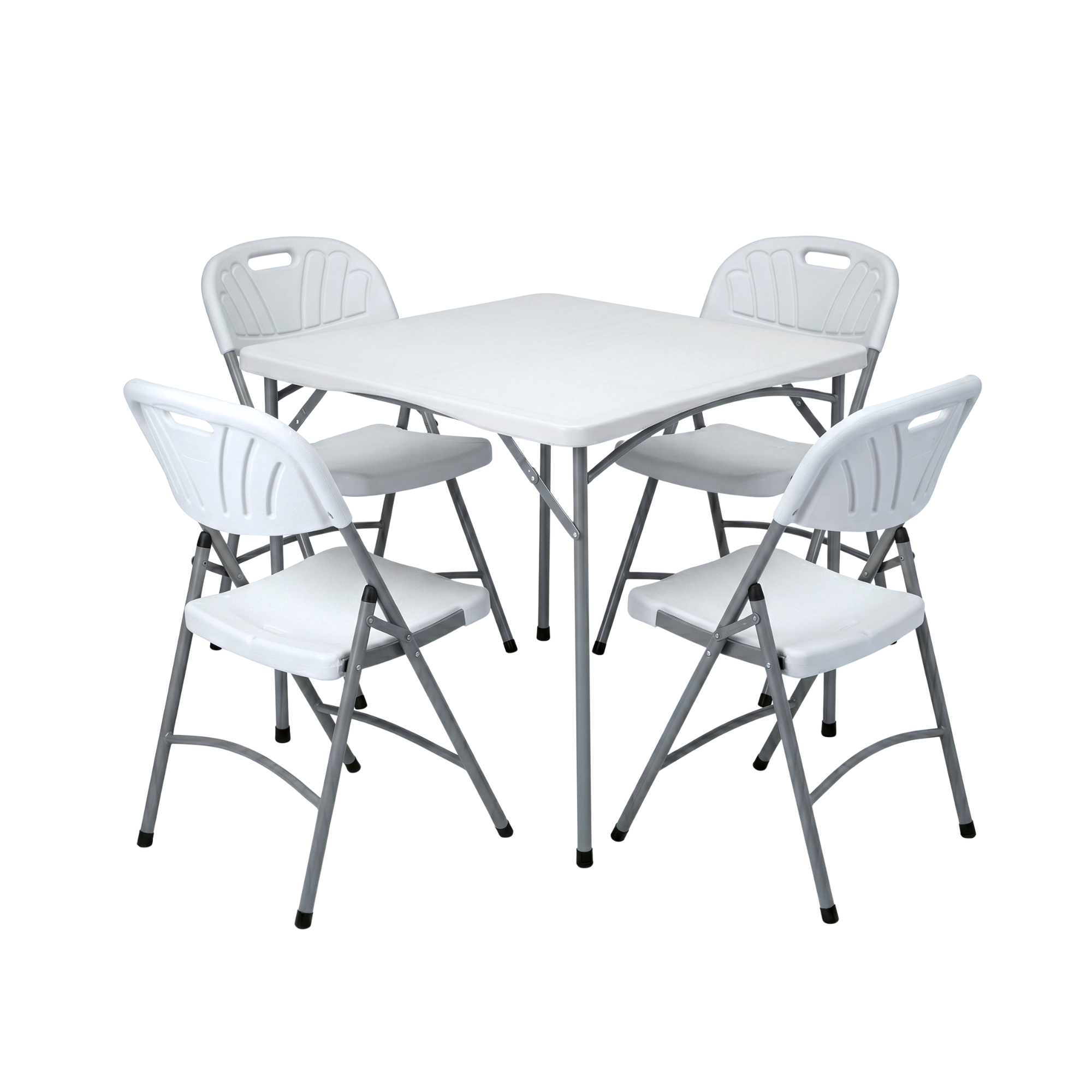 87x87cm Square Heavy-Duty Portable Folding Table