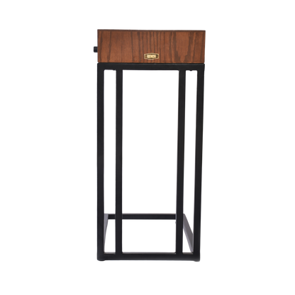 OakSteel Mini Drawer C-Table