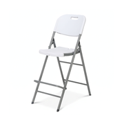 Bar-Height Folding Chair | Heavy-Duty Steel Frame