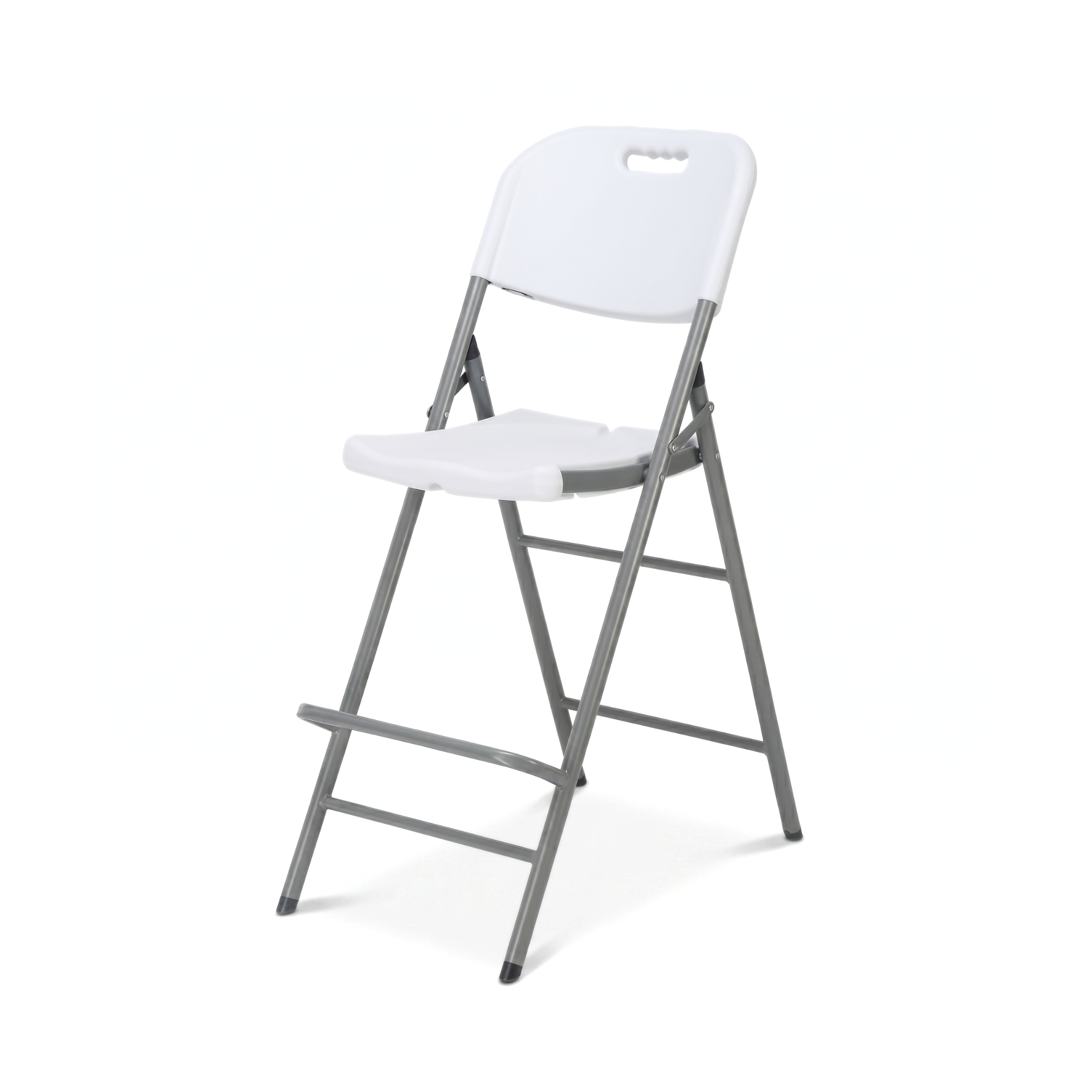 3-Pack Bar-Height Folding Chairs | Heavy-Duty Steel Frame