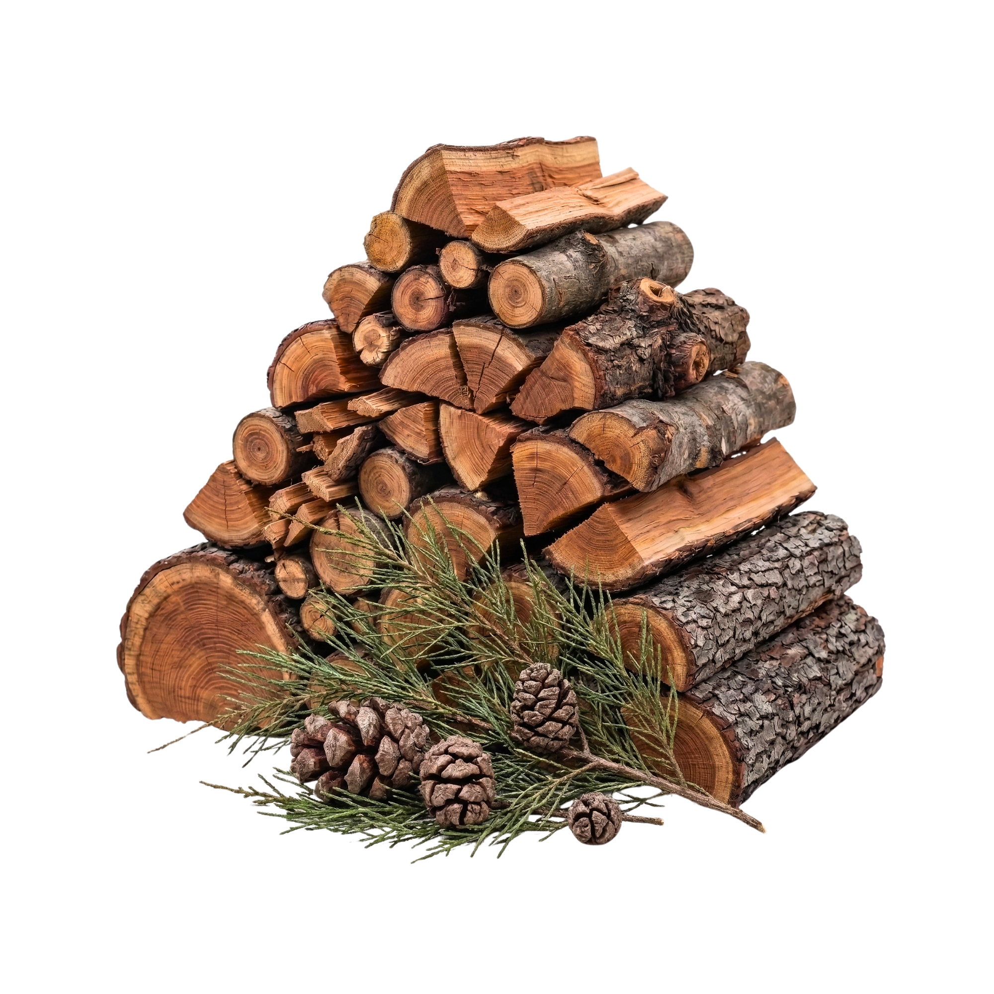 Premium Hardwood Logs | 25kg | BBQ & Fire