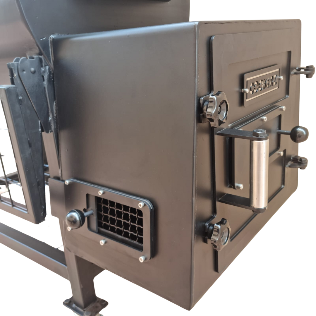 COOKERZ | Reverse Flow Offset Smoker - 175L