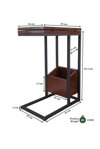 Expandable C-Shaped Table