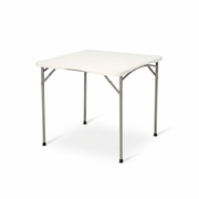87x87cm Square Heavy-Duty Portable Folding Table