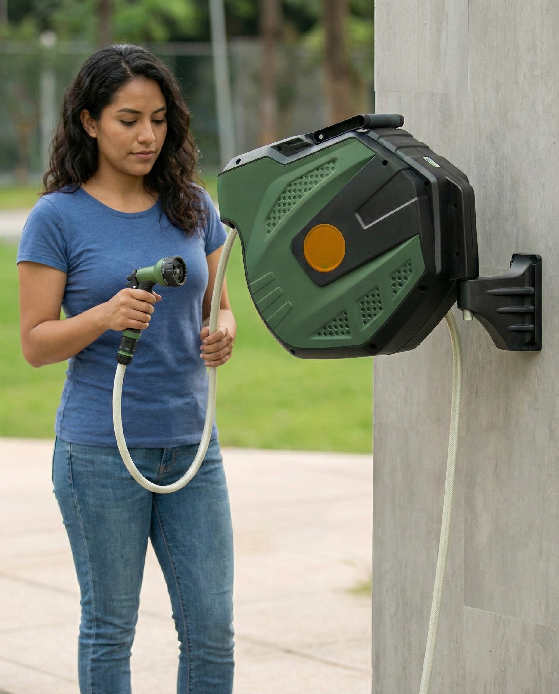 Automatic Retractable Hose Reel - 15m