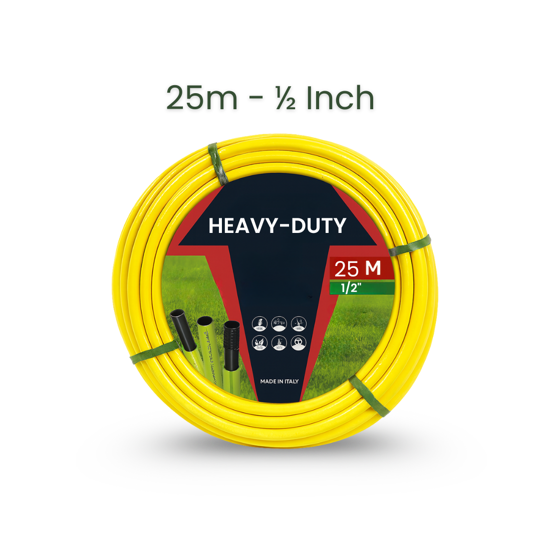 1/2 Inch Heavy-Duty PVC Hose 25m