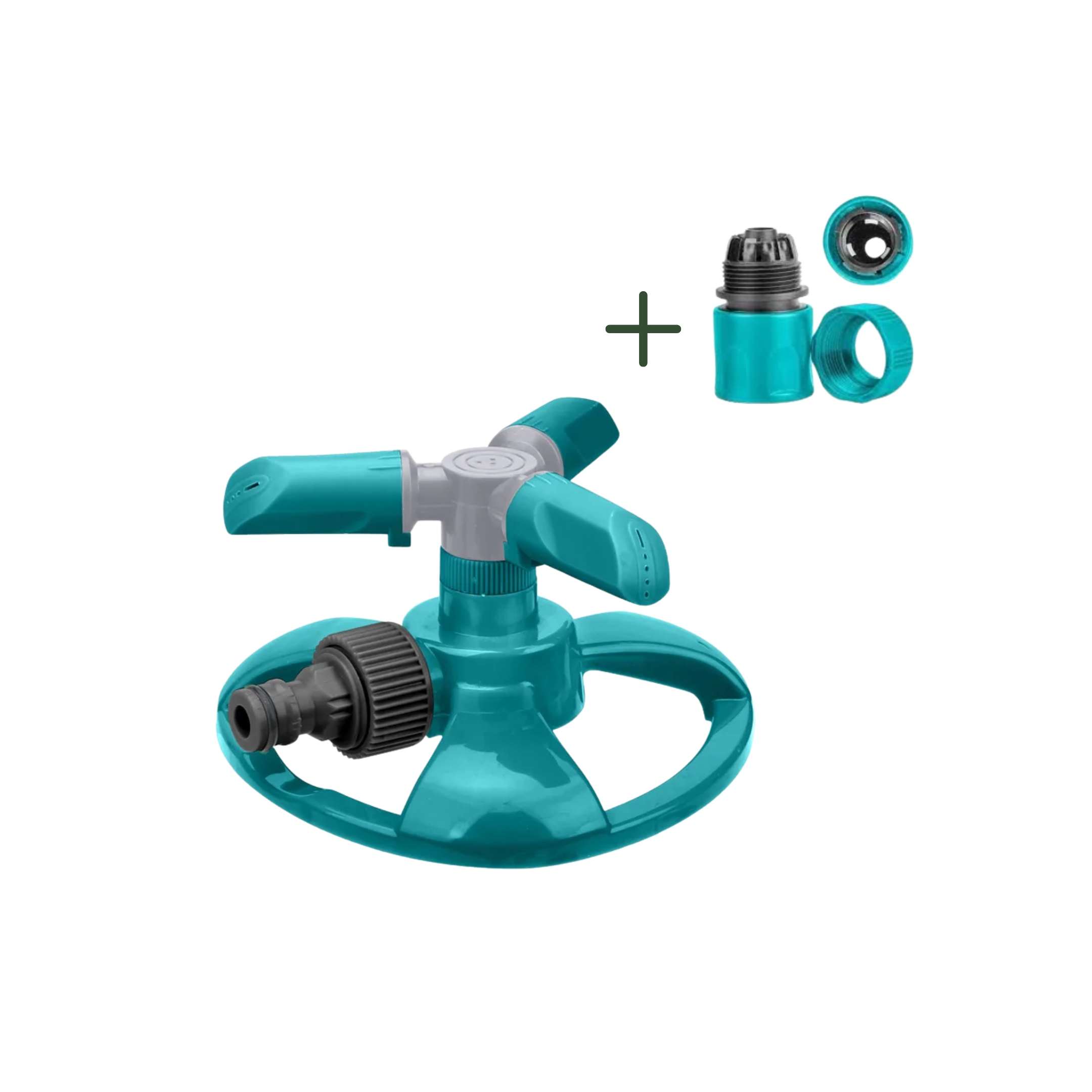 360 Garden Sprinkler with Hose Connector