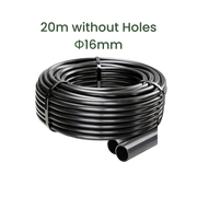 16mm PVC Pipe without Holes - 20m