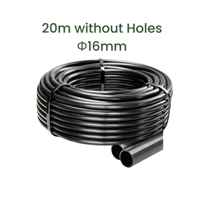 16mm PVC Pipe without Holes - 20m