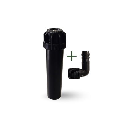 Pop-up Hunter® sprinkler + Fitting