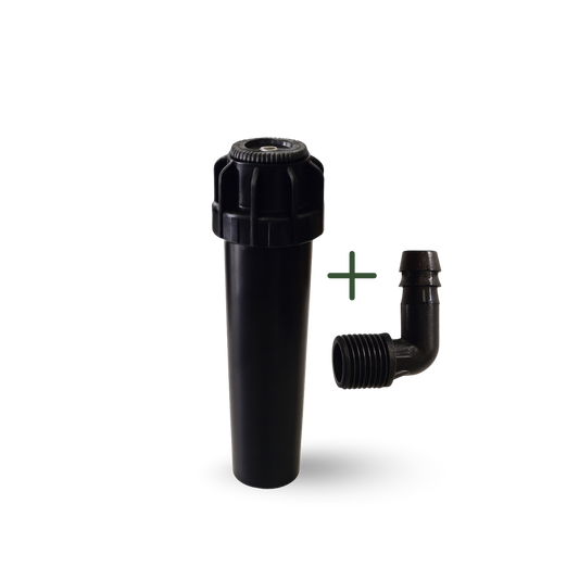 Pop-up Hunter® sprinkler + Fitting