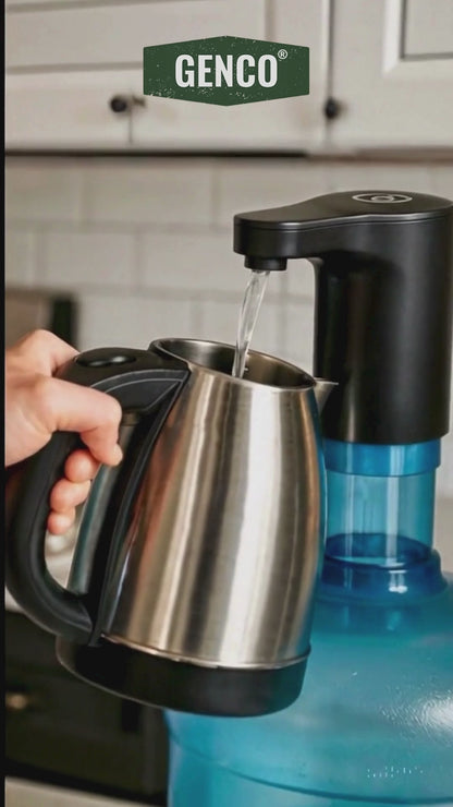 Dual-Motor Water Jug Pump – Heavy‑Duty USB Rechargeable