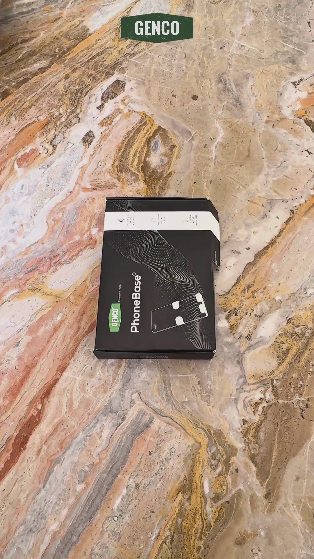 Load video: Stainless Steel PhoneBase™